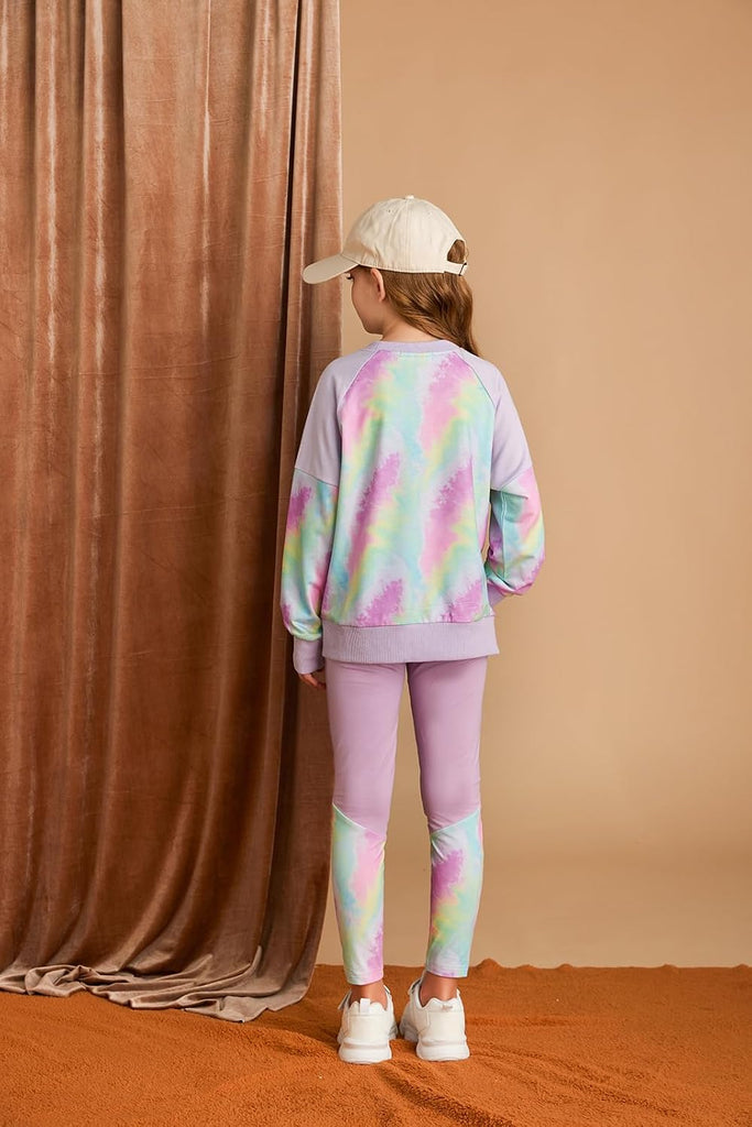 Girls Clothes Sweatshirt for Teen Girls Fashion Outfits Sweapants Leggings Tracksuit Clothing Set