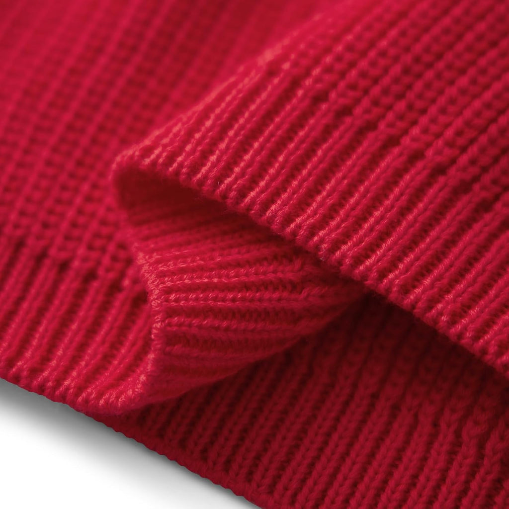 Newborn Toddler Baby Girl Boy Knit Sweater Round Neck Sweatshirt Long Sleeve Tops Pullover Fall Winter Clothes