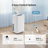 12000BTU Portable Air Conditioner with Heater, 5-in-1 Portable AC Unit with Cooling & Heating