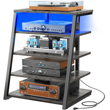 AV Media Stand, Stereo Stands and Racks Small Entertainment Center