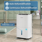 150 Pints 2025 Energy Star Dehumidifier with Pump for Spaces up to 7