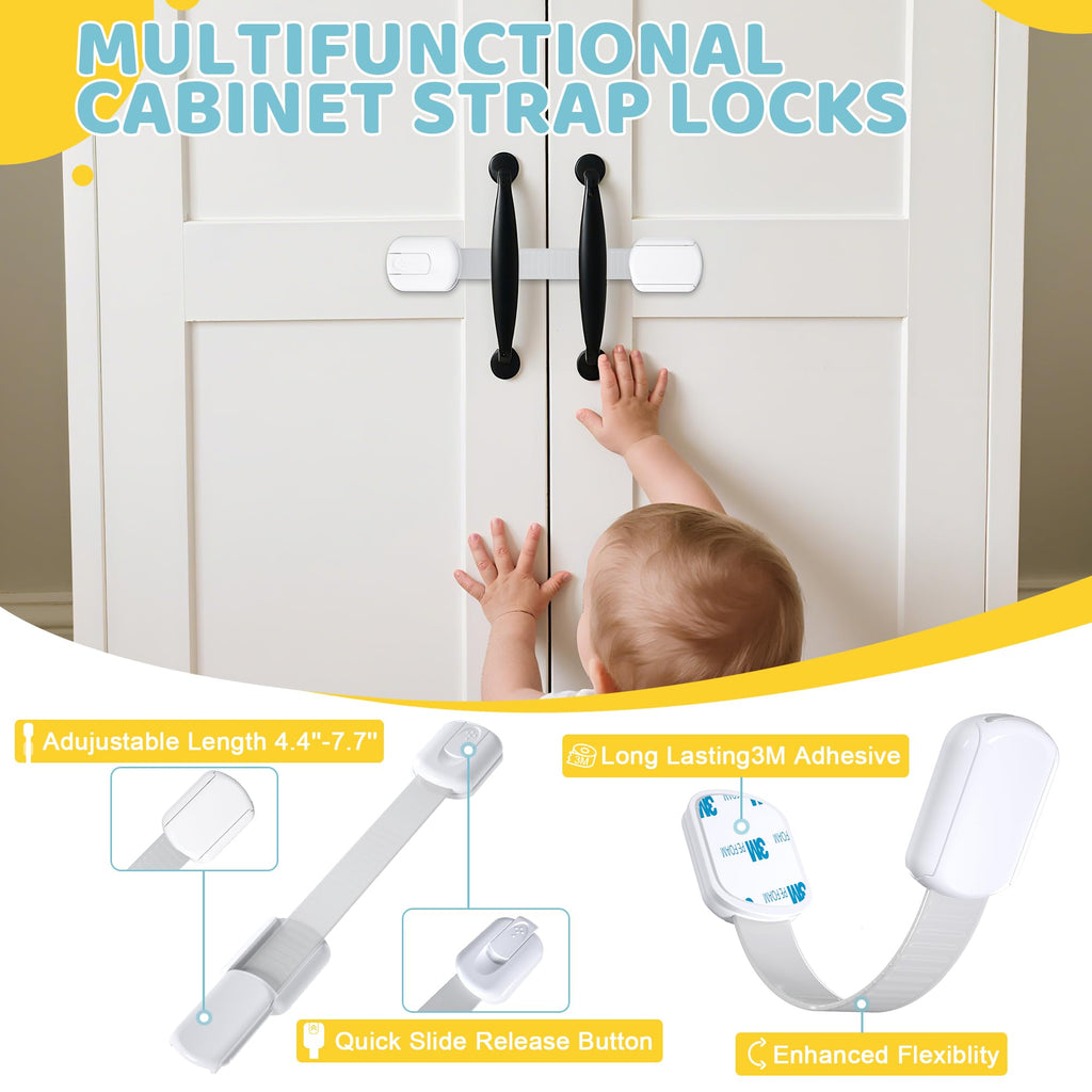 56-Piece Baby Proofing Kit & Child Safety Essentials