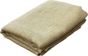 Burlap Plant Cover & Landscape Fabric - 40" x 12ft Roll - Natural Burlap for Weed Barrier, Frost Protection, Erosion