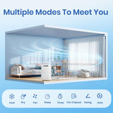 14000 BTU Portable Air Conditioners for Room Cooling up to 700 Sq. Ft, 3-IN