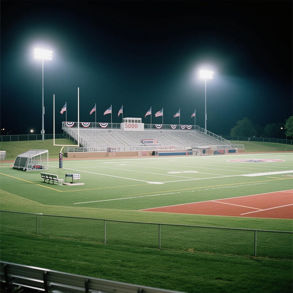Flying Series Ultra 400W 60000LM LED Flood Light Outdoor, 100-277V 5000K White, IP67 Waterproof Stadium Lights for