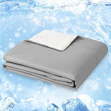 Style Quarters Cooling Comforter for Hot Sleepers and Night Sweats Queen Size, Double Sides Lightweight Breathable