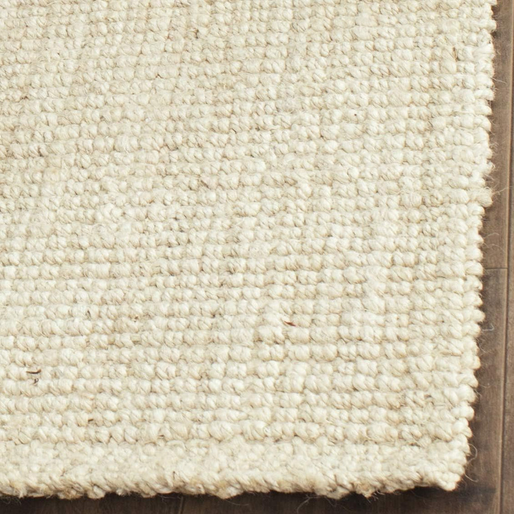 Natural Fiber Area Rug - 9' x 12', Ivory, Handmade Farmhouse Jute