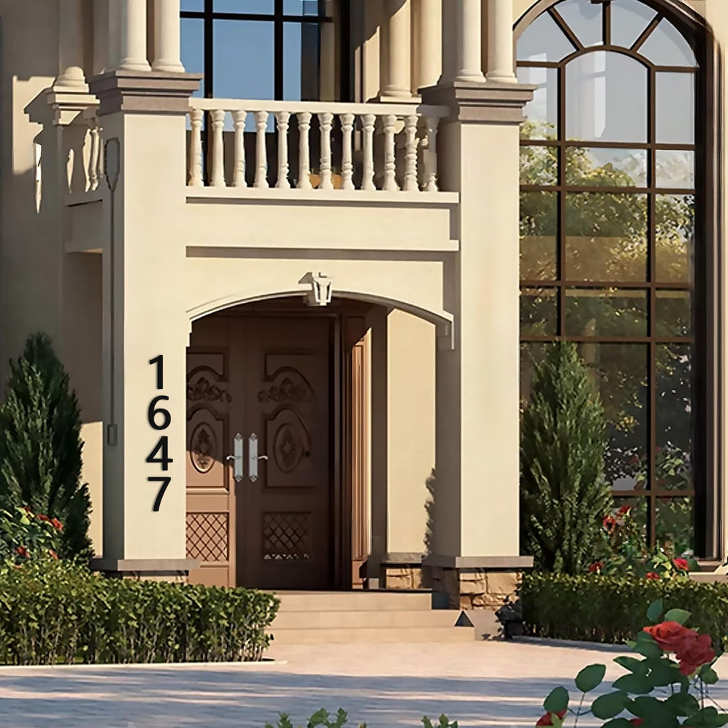 20 Inch Floating House Numbers for Outside, Address Numbers