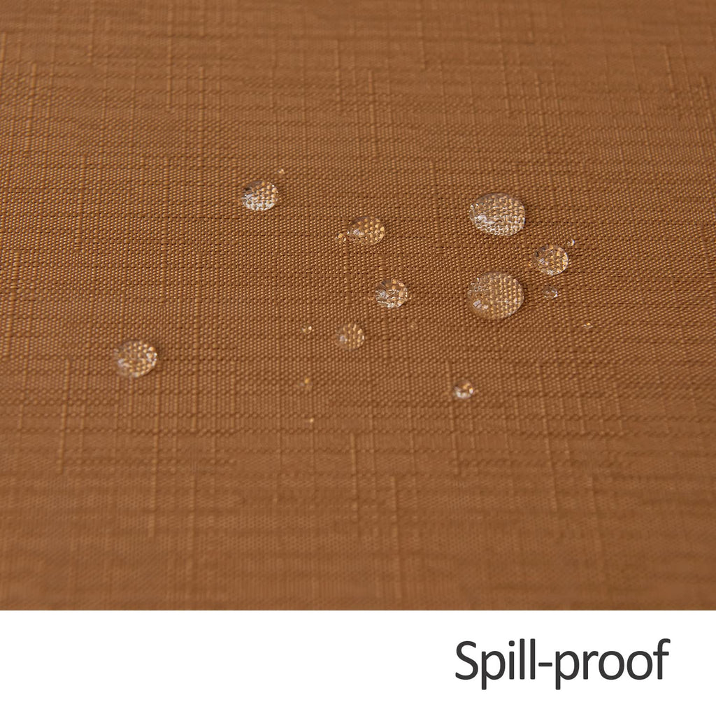 Fall Tablecloth Linen Looking Texture Stain Resistant Waterproof Anti-Shrink Spillproof Washable Soft Table Cloth