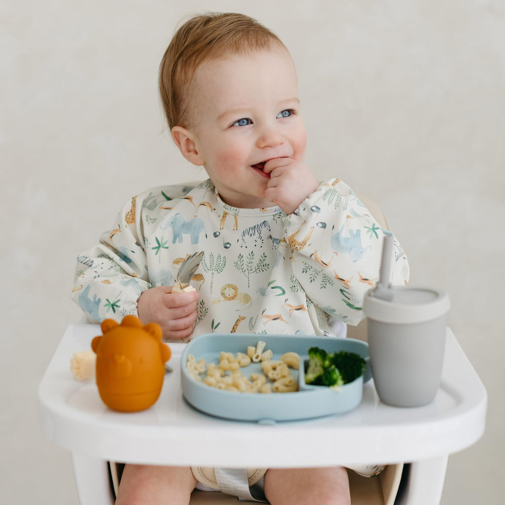 Long Sleeve Waterproof Baby Bibs for Boys & Girls