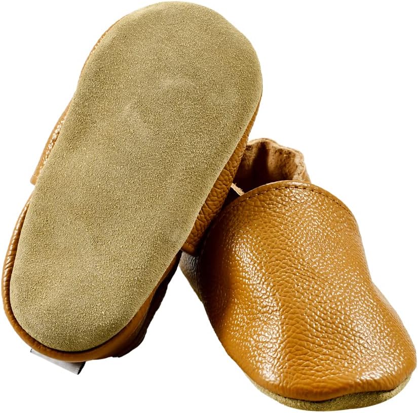 Baby Leather Shoes Baby Slippers Soft First Walker Shoes Crib Shoes Moccasins for Toddlers
