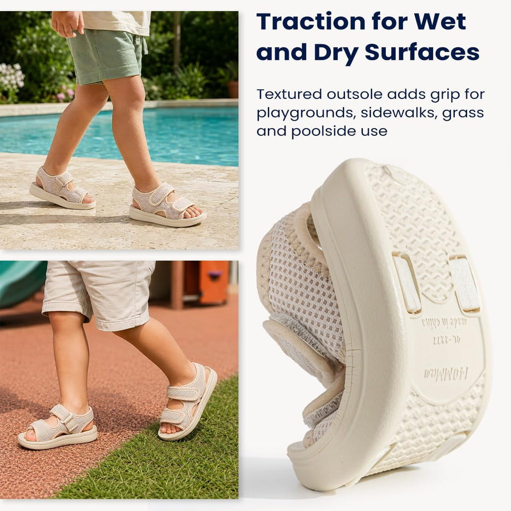 Toddler Kids Sandals for Boys and Girls Breathable and Adjustable