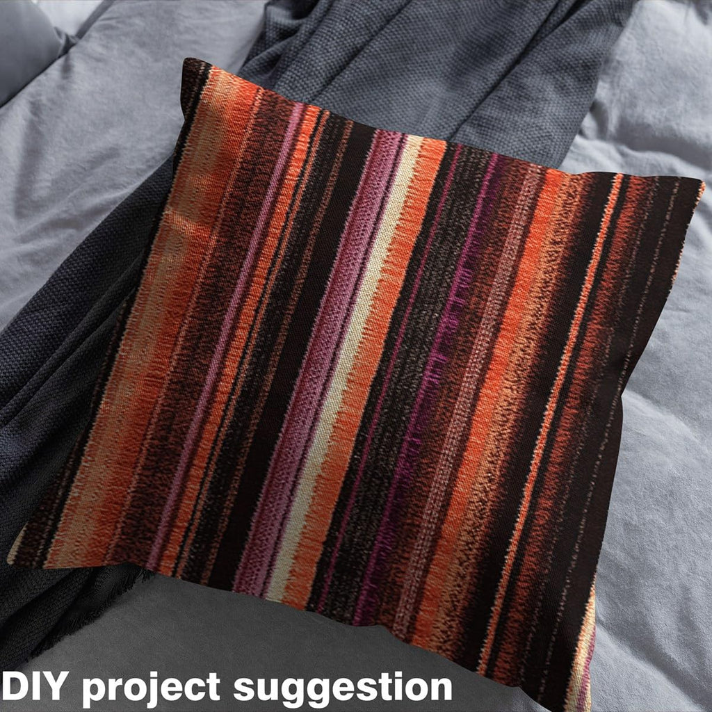 Stripes Geometric Fabric By The Yard Decorative