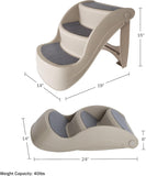 Pet Stairs - Durable Dog Stairs for Small Dogs with 3-Step Design and Safety Locking Pins