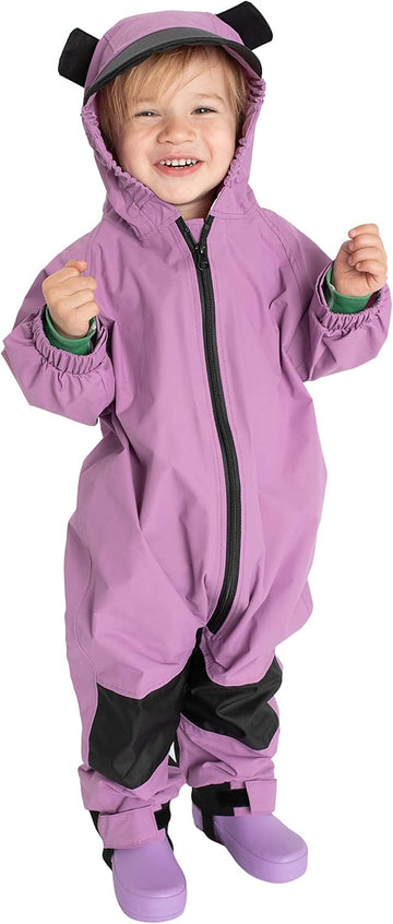 Toddler Rain Suit & Kids Muddy Buddy, 12 Month