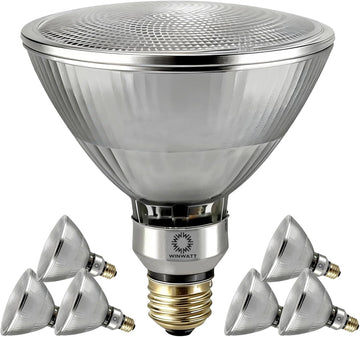 LED Light Bulbs PAR38 Full Glass Commercial Grade, 14W=120W Equivalent 1450 Lumens 20000 Hours Classic Flood Light