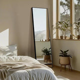 Wall Full Length Mirror,Standing Mirror Full Body,Large Floor for Wall Door Bedroom Bathroom Living Room with