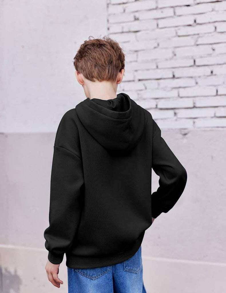 Boys Fashion Hoodies Kids Fleece Pullover Hooded Sweatshirts