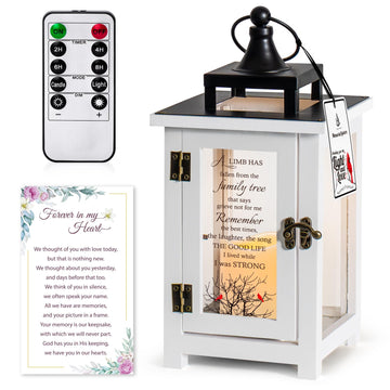 Memorial Lantern for Loss of Loved One, Sympathy Gifts