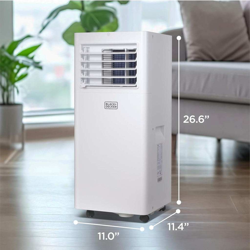 Portable Air Conditioner, 8,500 BTU (5,100 BTU SACC) for Rooms Up To 350 Sq. Ft.