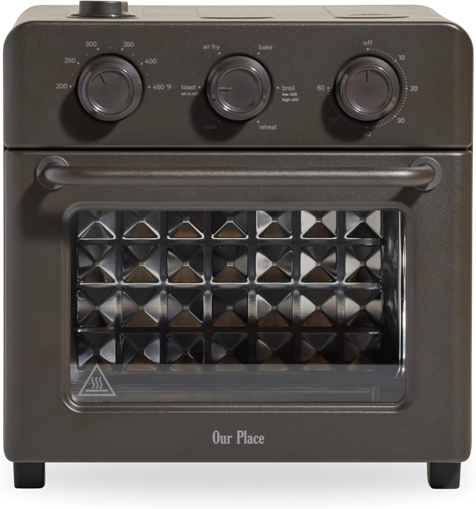Wonder Oven | 6-in-1 Stainless Steel Air Fryer Toaster Oven Combo with Basket, Rack, Pan & Tray | Co