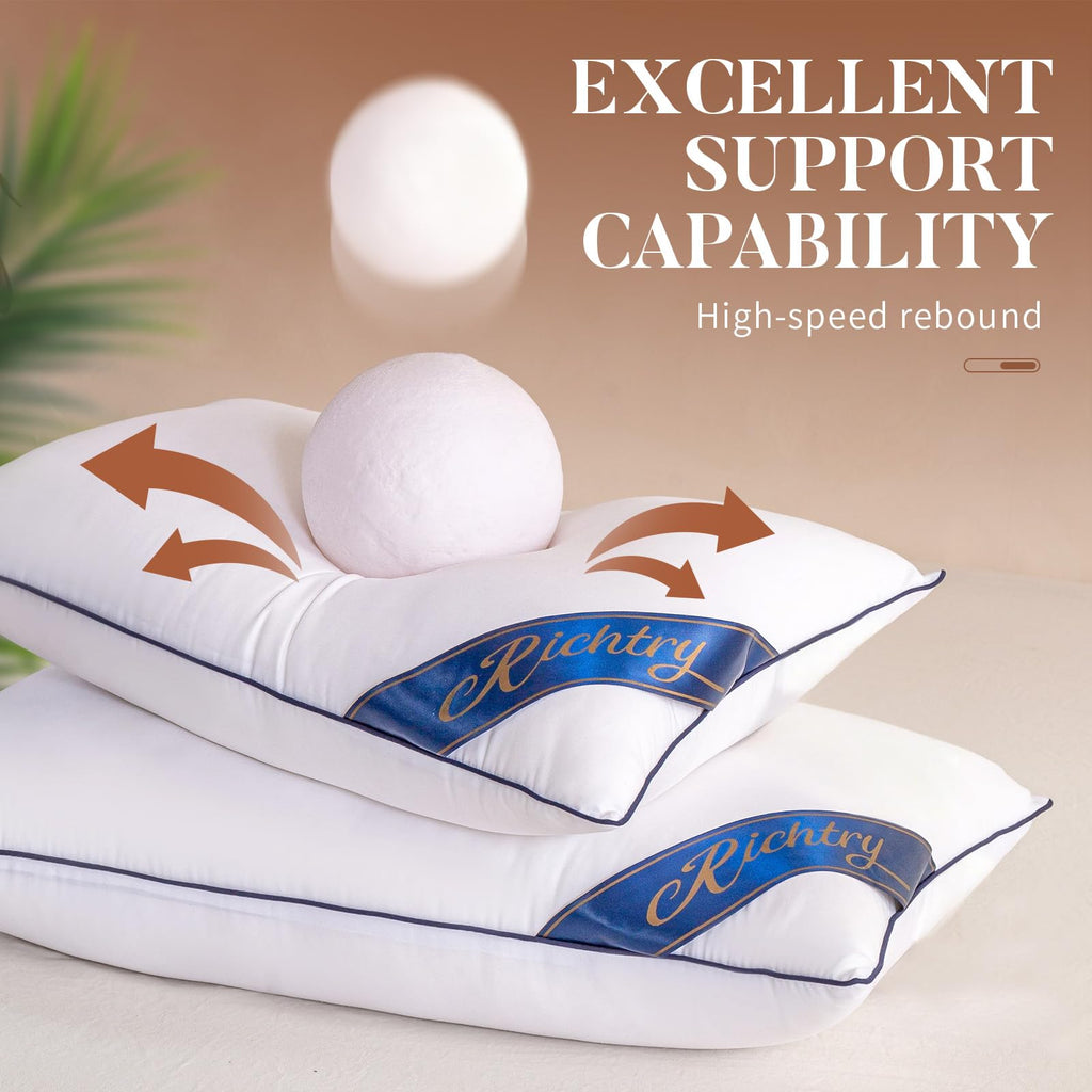 14 x 36 Inch Throw Pillow Insert, with Memory Foam Filling, White