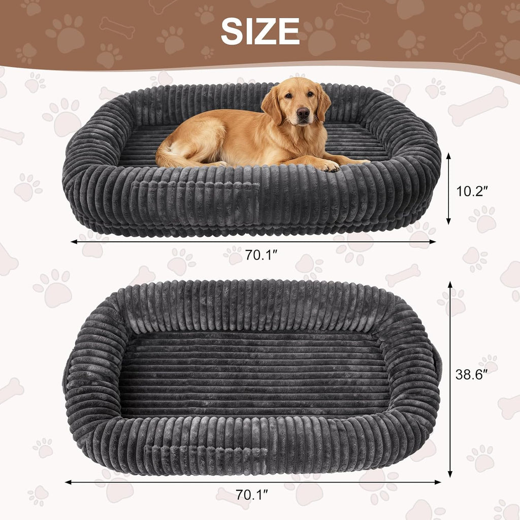 Human Dog Bed for Adult, Large Human Size Dog Bed