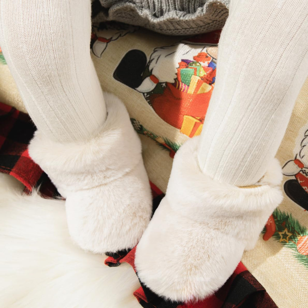 Infant Baby Boys Girls Plush Winter Snow Boots