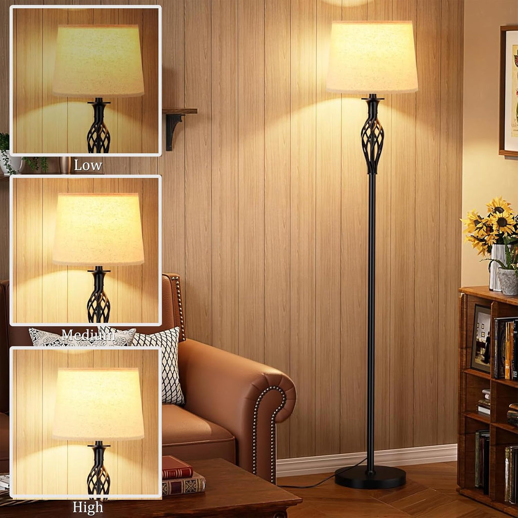 3 Way Light Bulbs A19 30 70 100 Watt Equivalent Soft White,4Pack