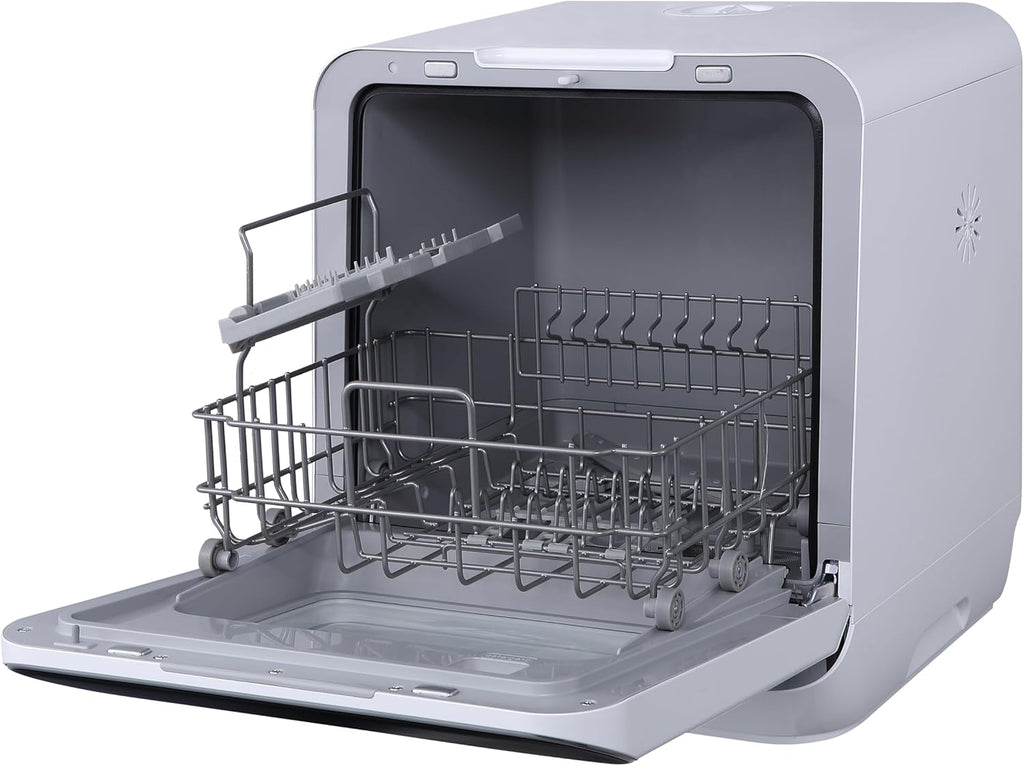 Portable Countertop Dishwasher No Hookup Unit with 6-Liter Water Bank for, Apartment, or RV