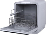 Portable Countertop Dishwasher No Hookup Unit with 6-Liter Water Bank for, Apartment, or RV