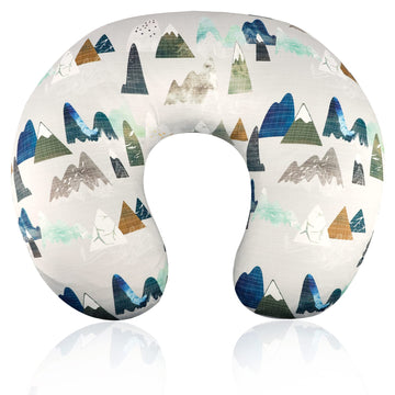 Nursing Pillow Cover, Neutral Breastfeeding Pillow Slipcover for Baby Boys & Girls, Ultra Soft Comfortable Newborn