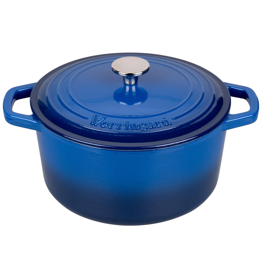 Enameled Cast Iron Dutch Oven Pot with Lid, for Bread Baking, Round Bread Oven- include Sourdough Bread Baking