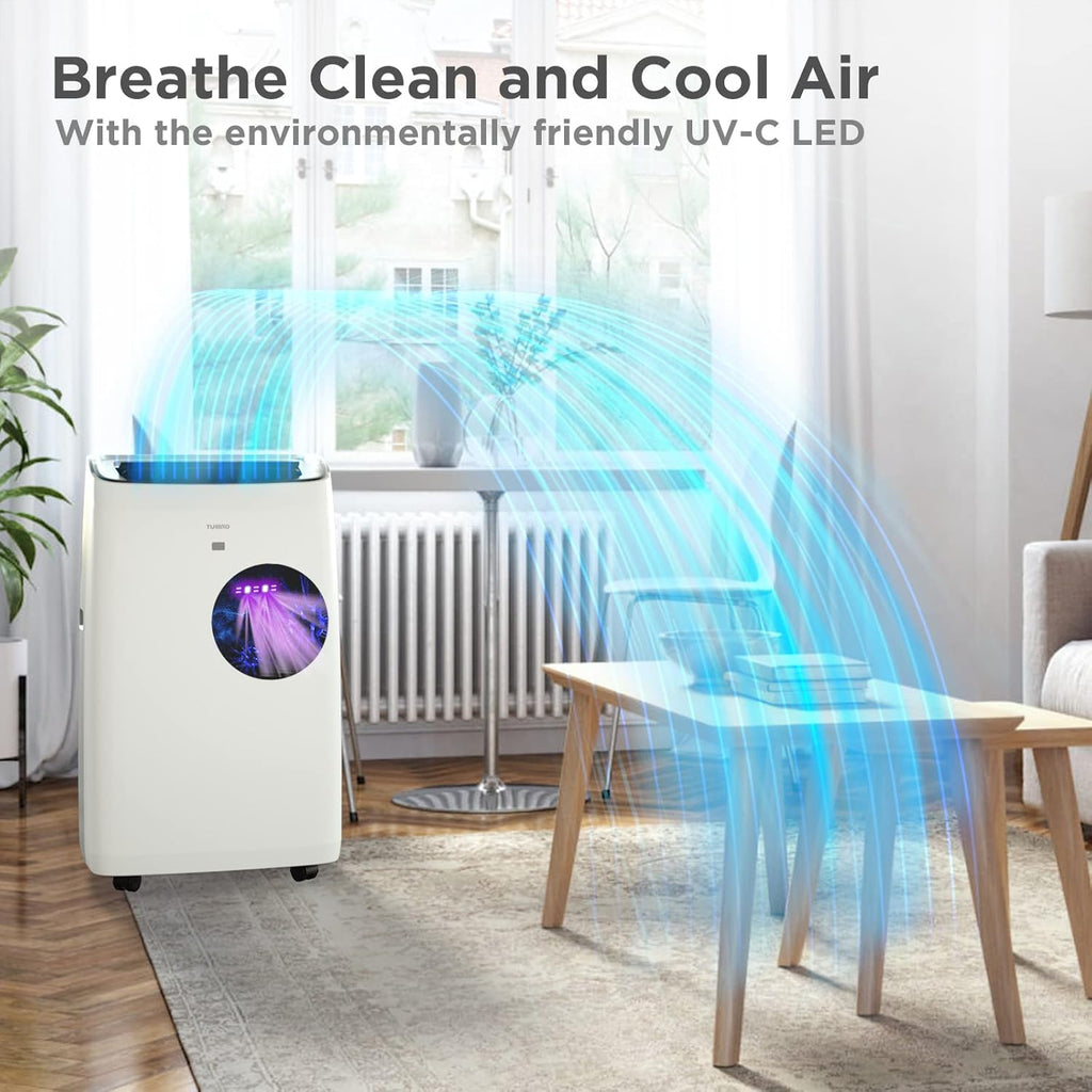 Greenland 14,000 BTU Portable Air Conditioner and Heater, Dehumidifier and Fan, 4-in