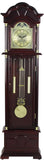 72 Inch Floor Standing Grandfather Clock, Cherry Finish