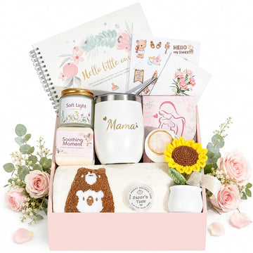 Mom Gift Basket, Postpartum Care Package for First Time Moms