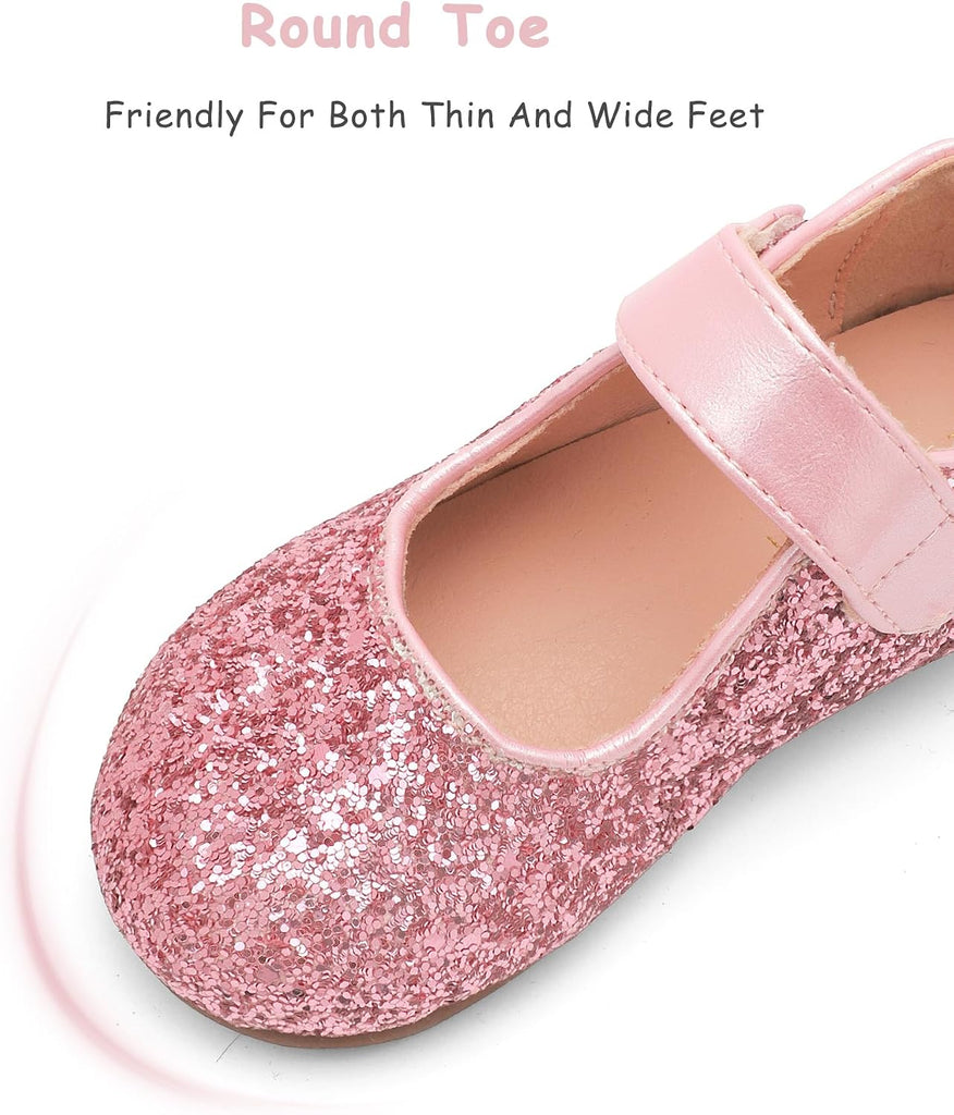 Toddler Flower Girl Dress Shoes Mary Janes Flat
