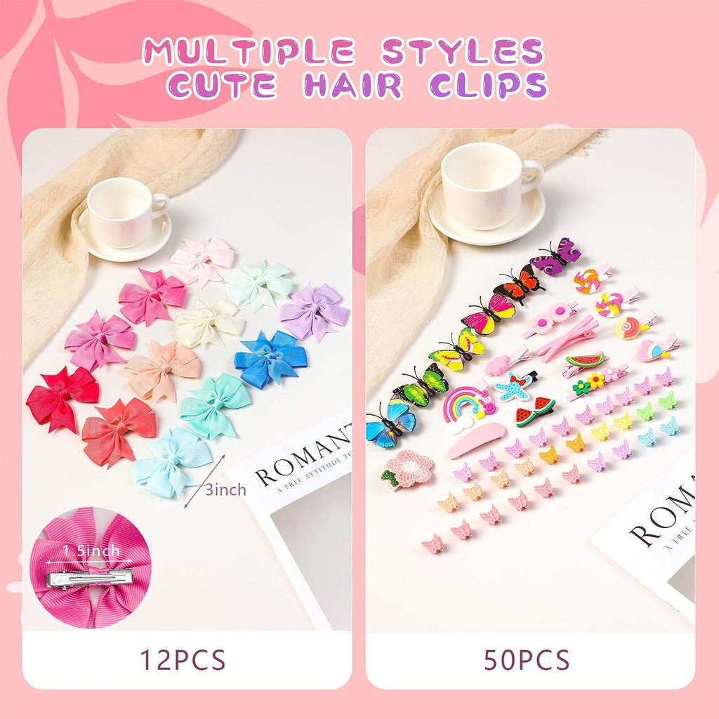 Hair Accessories Set Gifts for Toddler Kids Baby Little Girl