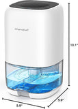 Dehumidifier, 35 OZ Small Dehumidifiers for Bedroom for Home, Quiet with Auto Shut Off