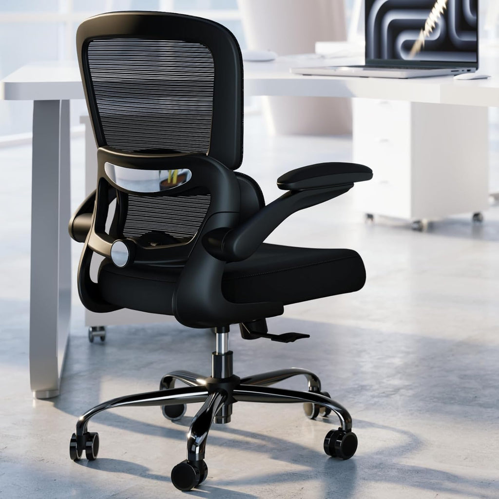 Ergonomic Desk Chair with Adjustable Lumbar Support, Mesh Computer Chair, Executive Chairs for Home Office