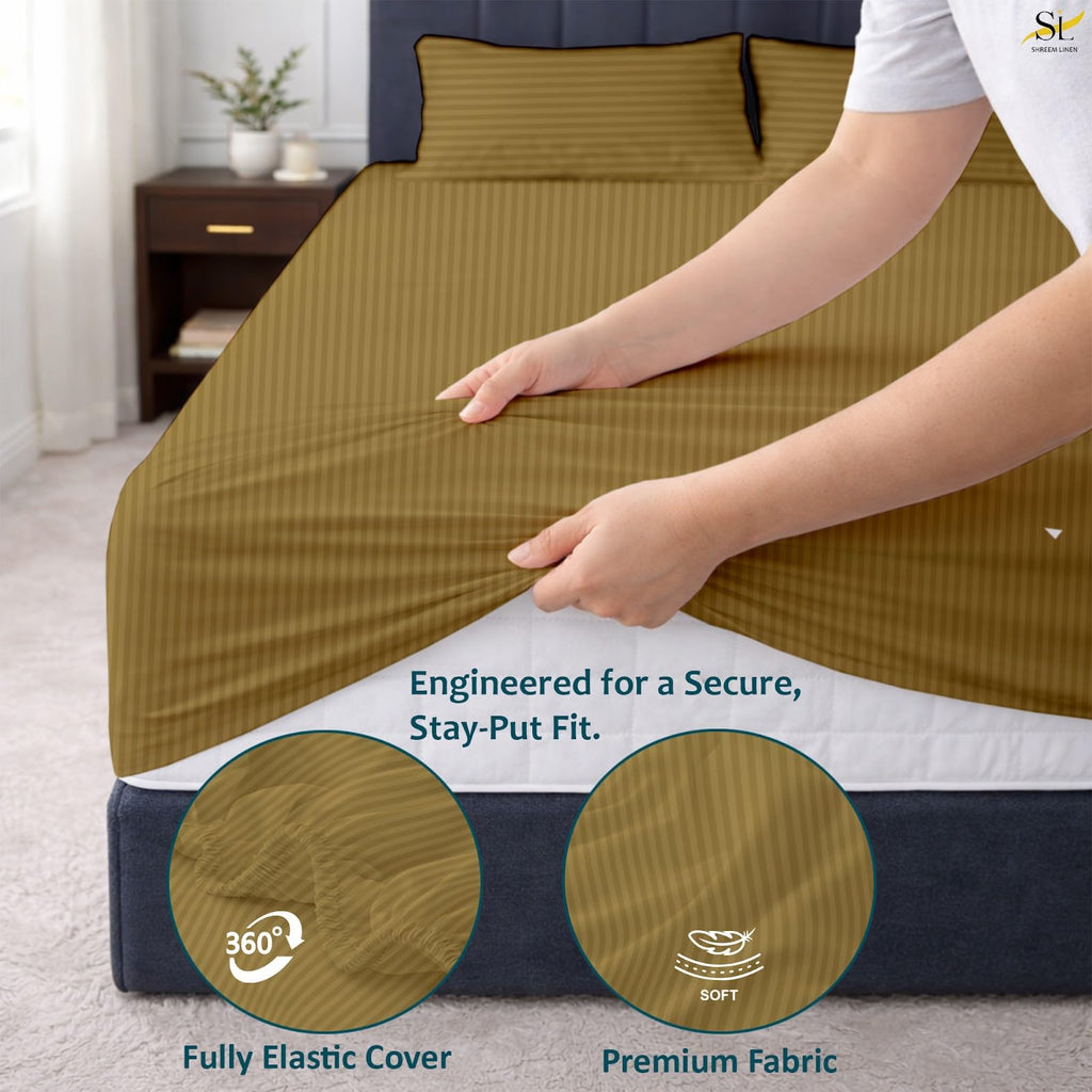Queen 4 Piece Sheet Set, Ultra Soft Microfiber Bed Sheets Queen Size, Breathable Cooling Bedding, Deep Pocket Fits