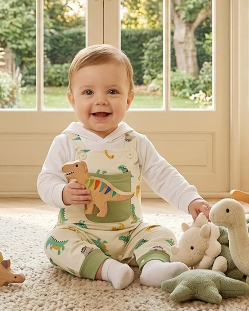 Baby Boy Clothes Newborn Outfit Long Sleeves Infant Romper Fall Winter Jumpsuit Animals Overalls Pants
