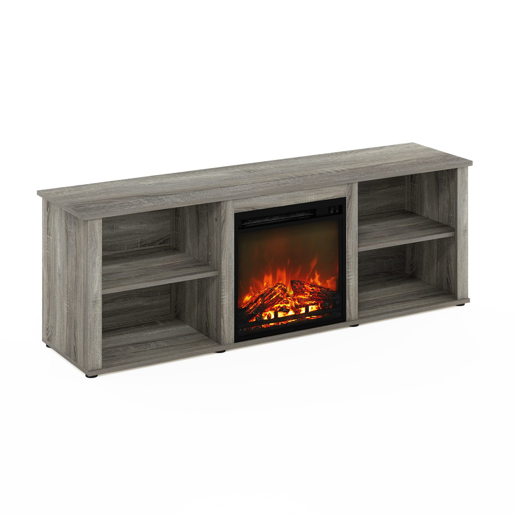 Classic 3-Tier for 70 Inch TV, French Oak Grey