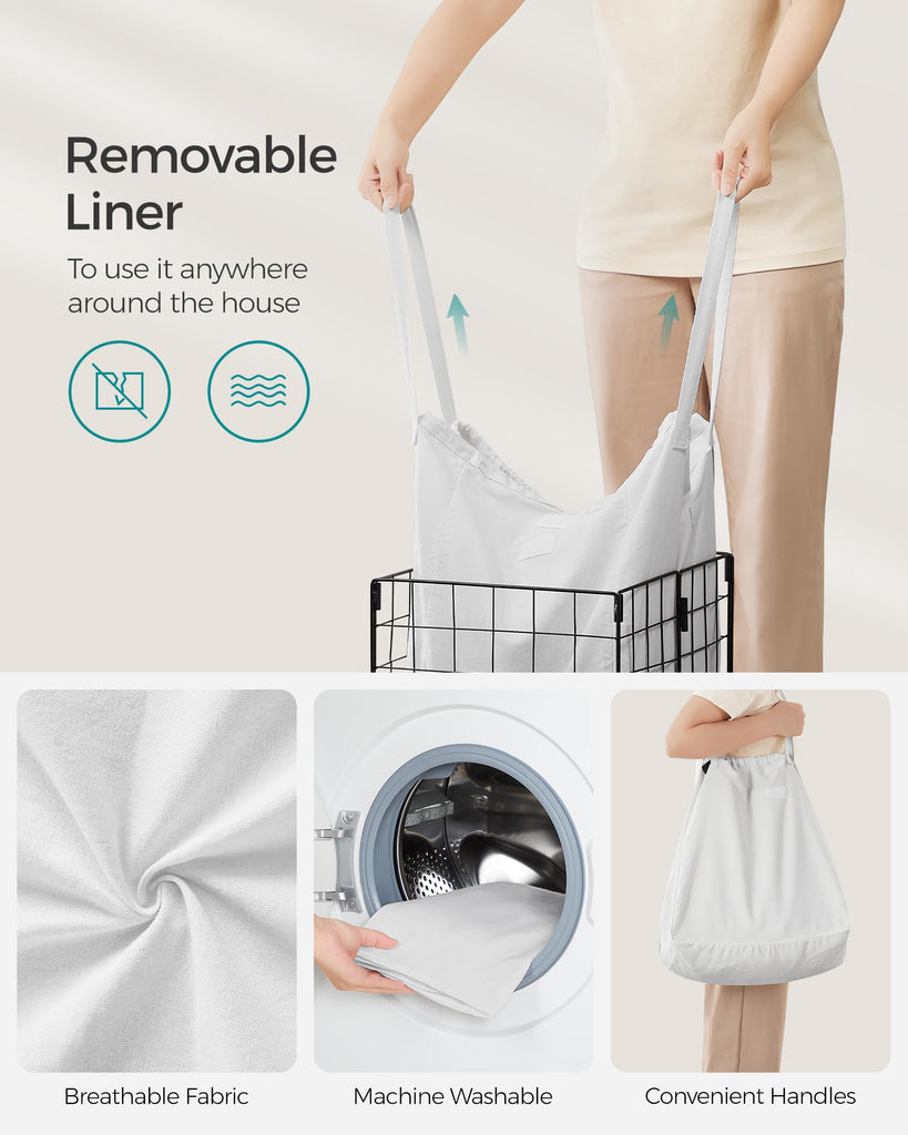 Laundry Hamper, Collapsible, 11 Gal. (50L)
