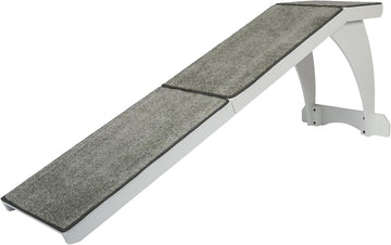 Wooden Pet Bed Ramp, White