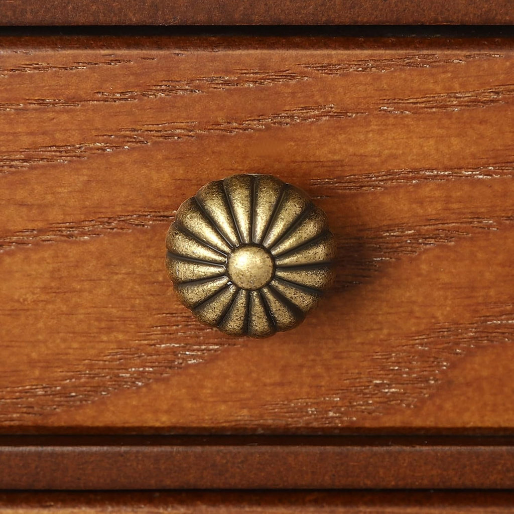 Wooden Jewelry Box with 5 Drawers, Vintage Jewelry Organizer, Large Storage Space Women Desktop Jewelry Storage Box