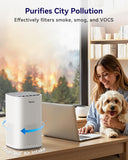 Air Purifiers for Home Large Room up to 1500ft², H13 True HEPA Air Purifier for Pets Dust Odor Smoke