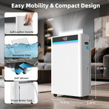 4,500 Sq.Ft 2025 Energy Star Max 80 Pint/Day Dehumidifier for Basement, Bathroom, Home, Bedroom