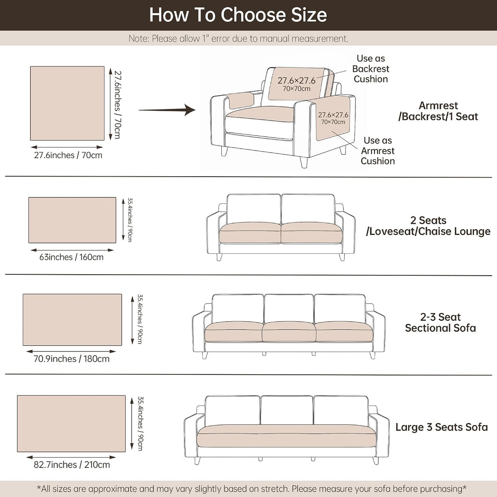 Velvet Couch Cover for Sectional Sofa, Sofa Cover for Pet, 1PC
