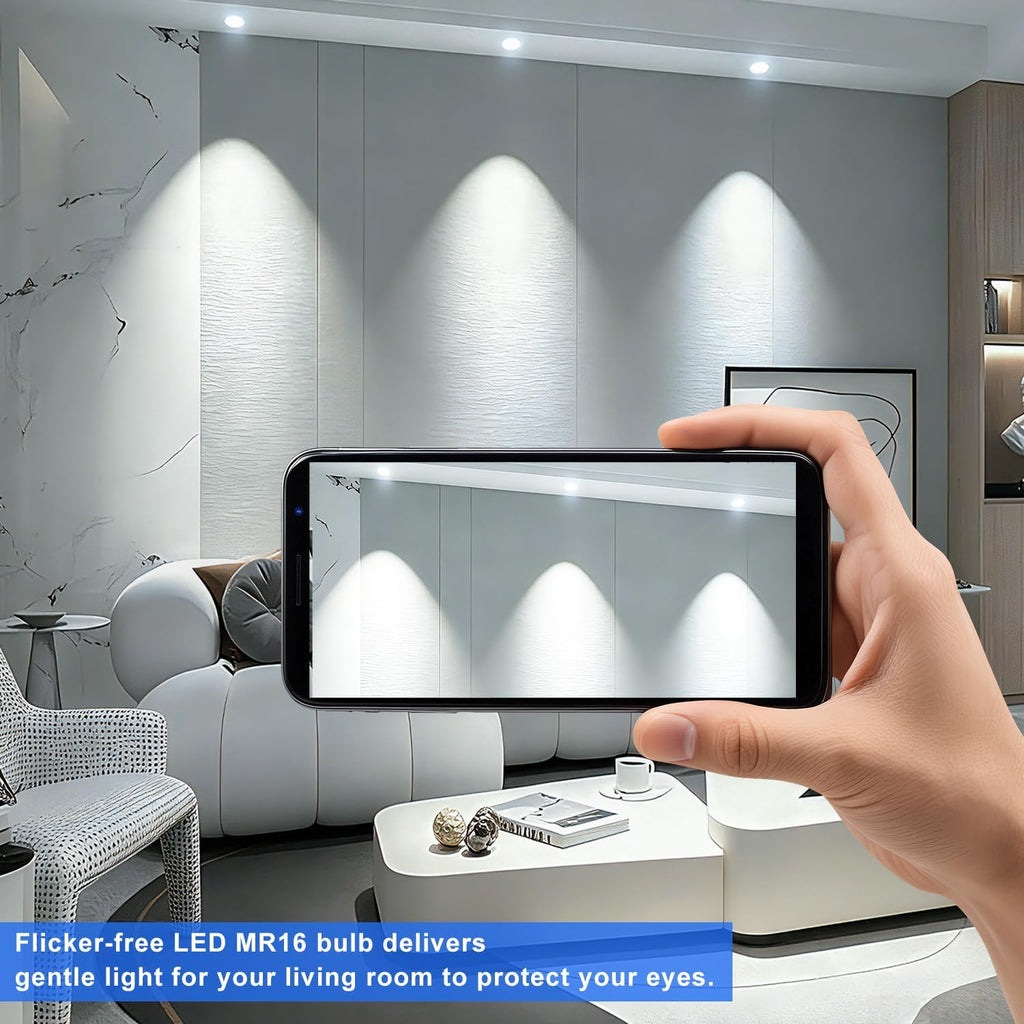 MR16 LED Bulb GU5.3 7W 12V 5000K Non-Dimmable for Landscape Light